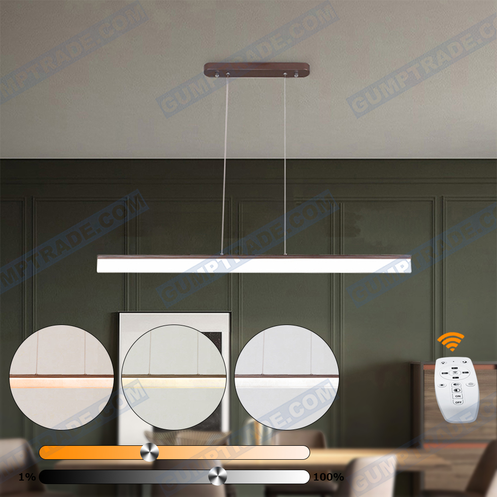 20W LED Deckenleuchte dimmbar Pendel-Leuchte Küche Esszimmer Tisch