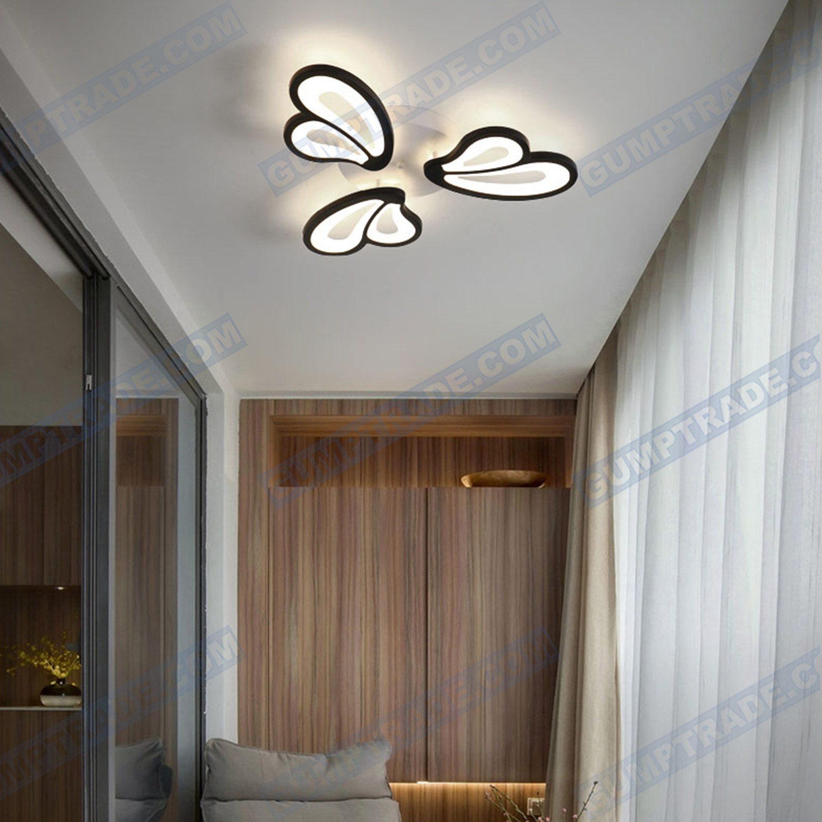 Led Deckenleuchte Deckenlampe Dimmbar Deckenlicht Gelocht Design Lampe