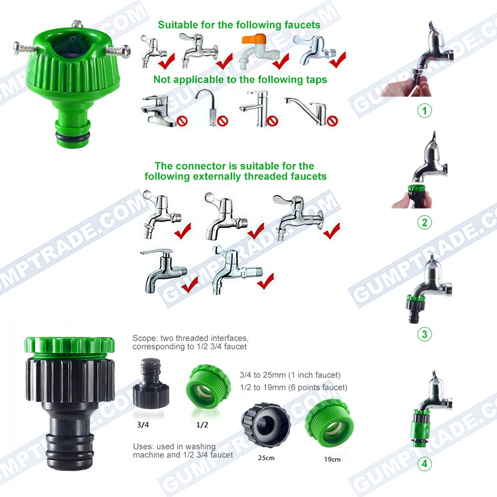 45m 150FT Gartenschlauch Flexibler Wasserschlauch Dehnbarer Schlauch